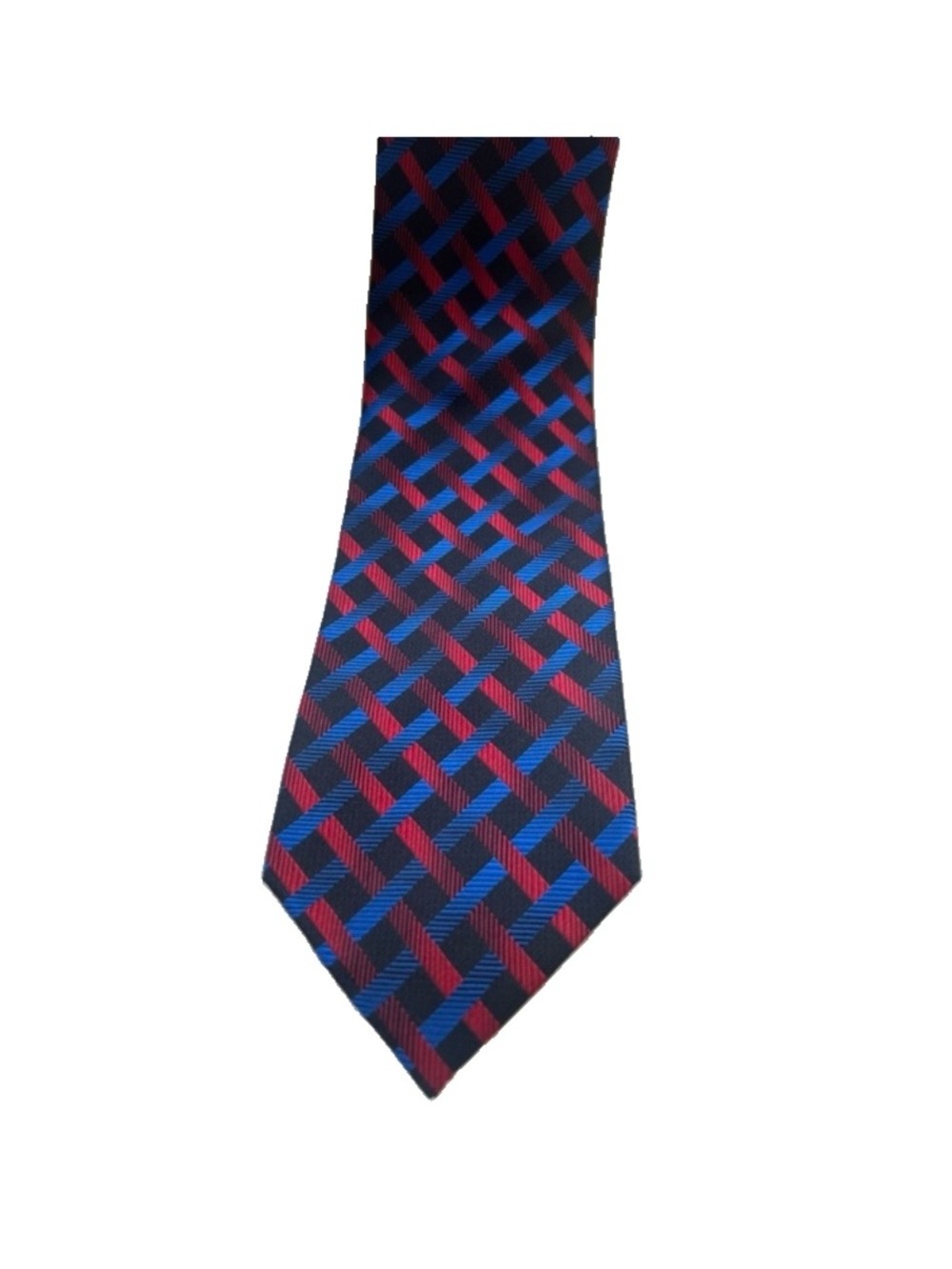 Stylish Red and Blue Men's Tie